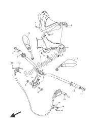 stuurhendel en kabel