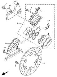 REAR BRAKE CALIPER