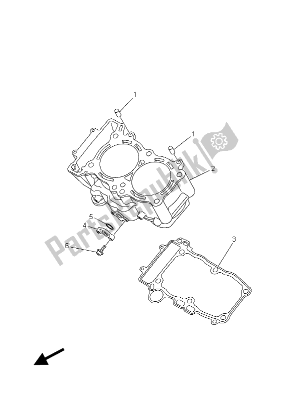 Wszystkie części do Cylinder Yamaha XT 1200 ZE 2015