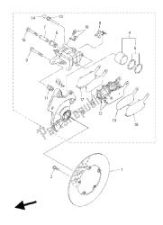 REAR BRAKE CALIPER