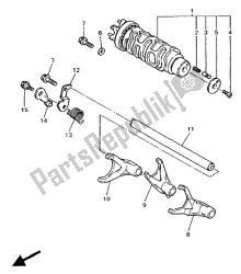 came et fourchette de changement de vitesse