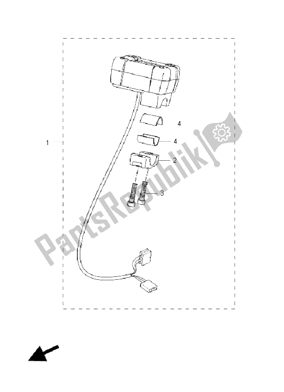 Alle onderdelen voor de Meter van de Yamaha EW 50N Slider 2008