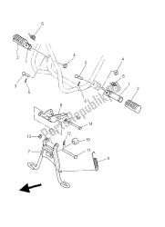 soporte y reposapiés