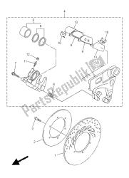 REAR BRAKE CALIPER