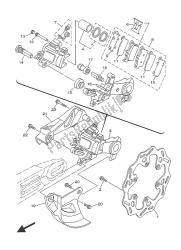 REAR BRAKE CALIPER