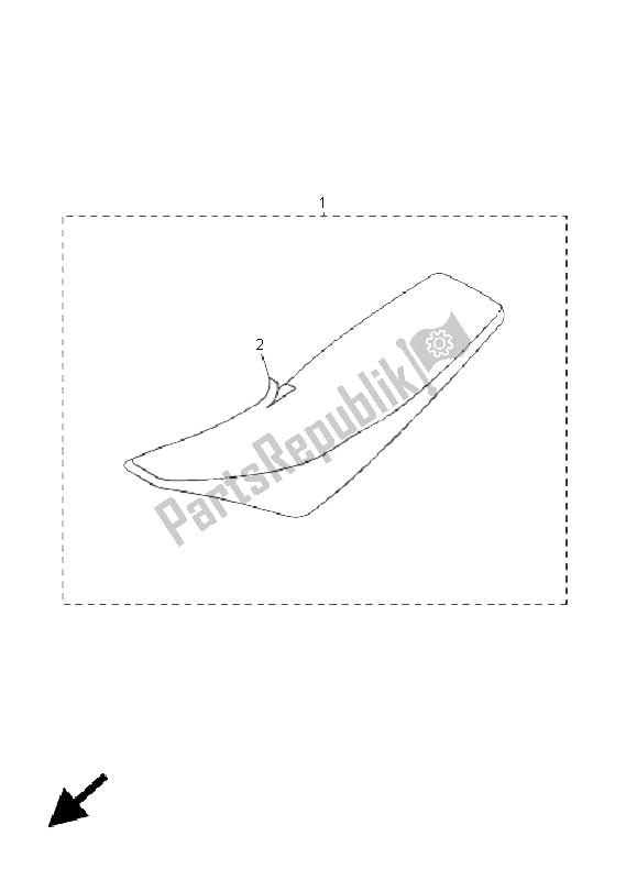 Toutes les pièces pour le Siège du Yamaha WR 250F 2005