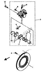 REAR BRAKE CALIPER