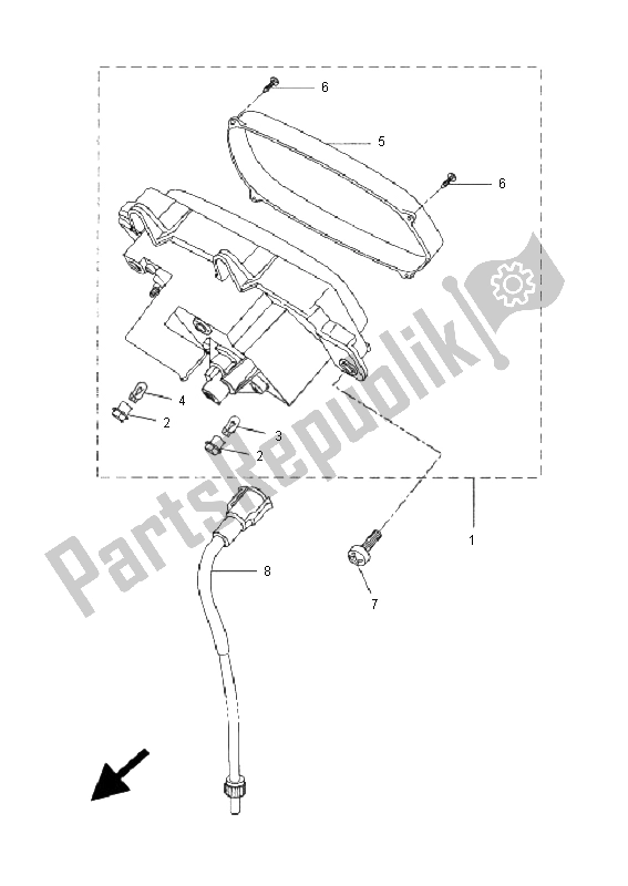 Todas las partes para Metro de Yamaha CW 50L BWS 2005