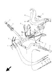 stuurhendel en kabel