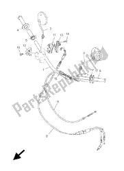 stuurhendel en kabel