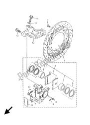 REAR BRAKE CALIPER