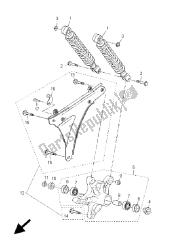 bras arrière et suspension