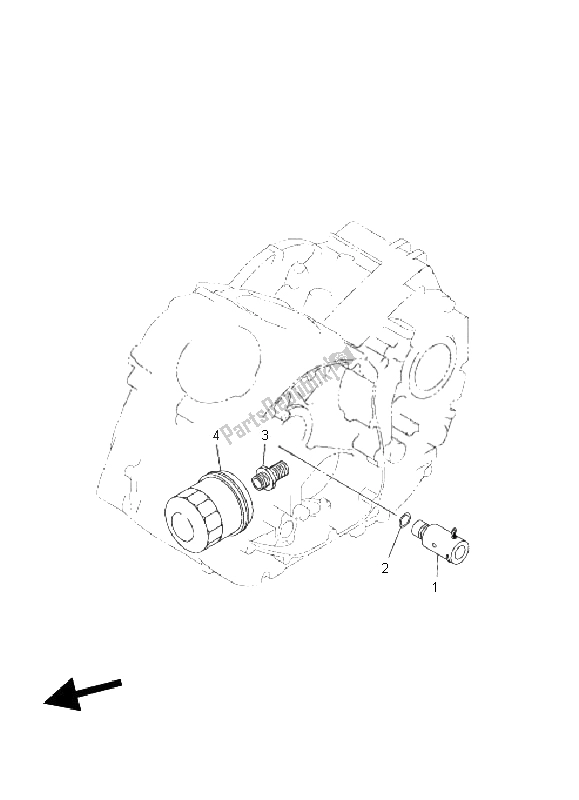Toutes les pièces pour le Nettoyant Huile du Yamaha XVS 1300A 2011