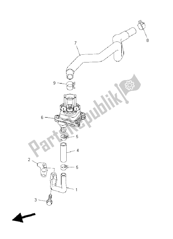 Todas las partes para Sistema De Inducción De Aire de Yamaha WR 250X 2008