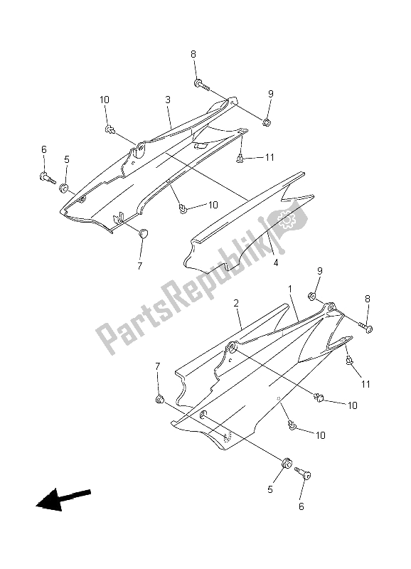 Wszystkie części do Boczna Ok? Adka Yamaha FJR 1300 2002