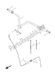 stuurhendel en kabel