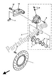 pinza de freno trasero