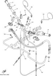 stuurhendel en kabel