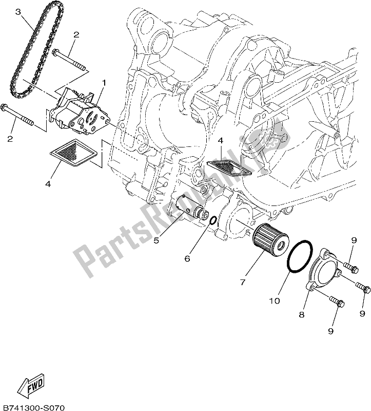 Wszystkie części do Pompa Olejowa Yamaha CZD 300-A 2021