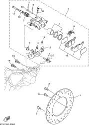 REAR BRAKE CALIPER