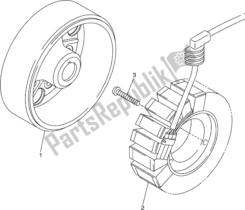 Wszystkie części do Generator Yamaha FJR 1300 APK Polic 2019