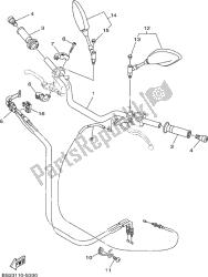 stuurhendel en kabel