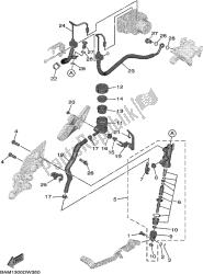 maître-cylindre arrière