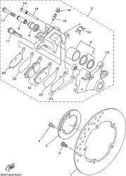 REAR BRAKE CALIPER