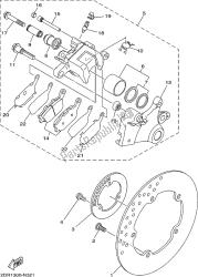 REAR BRAKE CALIPER