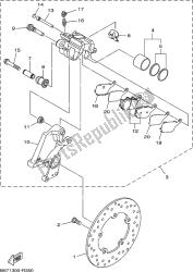 REAR BRAKE CALIPER