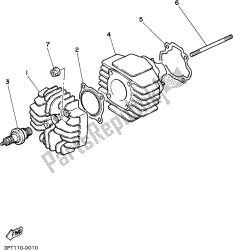 Boitier CDI / Bobine d'allumage YAMAHA PW 50 PIWI PW50 PEEWEE