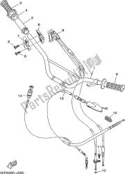 stuurhendel en kabel