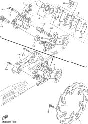 REAR BRAKE CALIPER