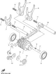 came et fourchette de changement de vitesse