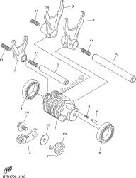 came et fourchette de changement de vitesse