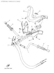 stuurhendel en kabel