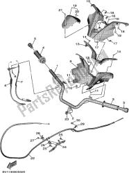 stuurhendel en kabel