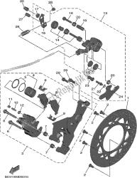 REAR BRAKE CALIPER