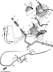 stuurhendel en kabel