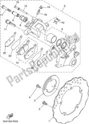 REAR BRAKE CALIPER