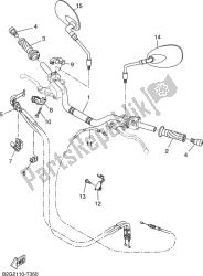 stuurhendel en kabel