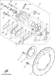 REAR BRAKE CALIPER