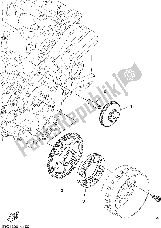 Todas as partes de Iniciante do Yamaha XSR 900 AL MTM 850L 2020