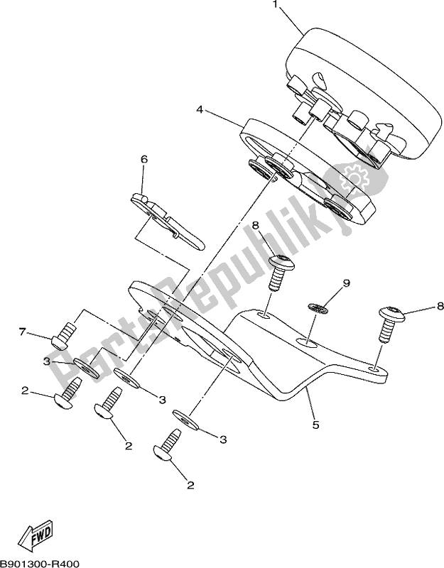 Wszystkie części do Metr Yamaha XSR 900 Aspm MTM 850M 2021