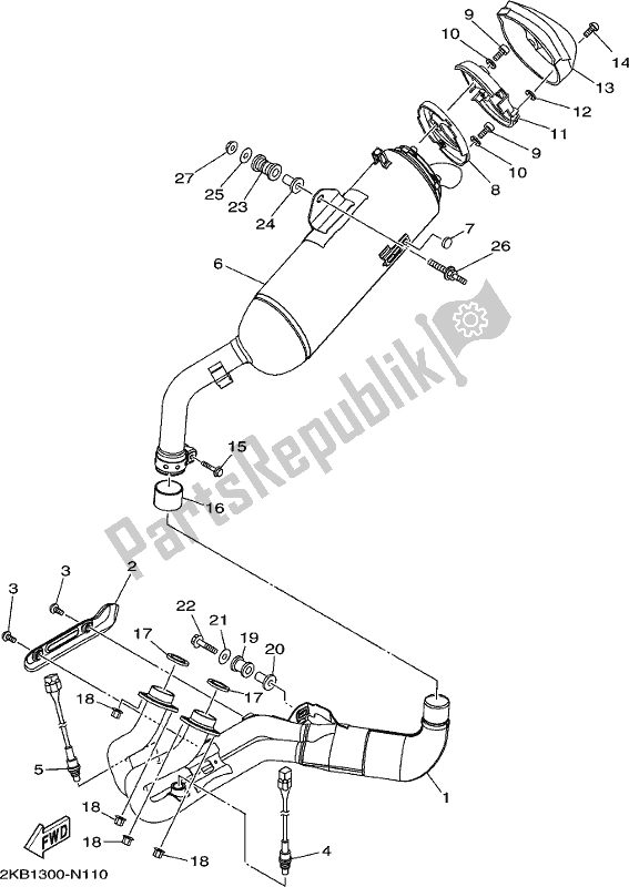 Todas las partes para Cansada de Yamaha XT 1200 ZE 2021