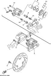 REAR BRAKE CALIPER