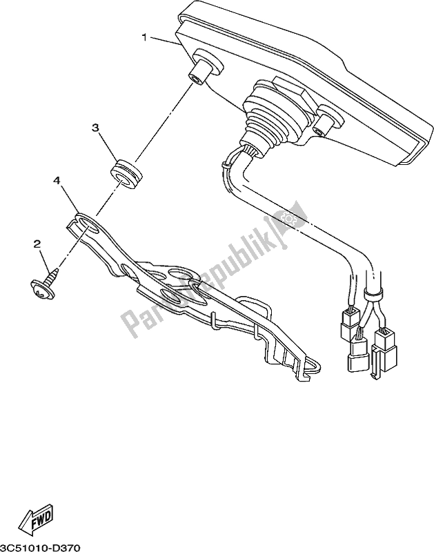 Todas las partes para Metro de Yamaha XT 250 2020