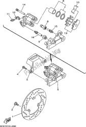 REAR BRAKE CALIPER