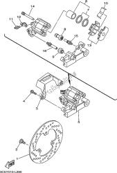 REAR BRAKE CALIPER