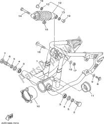 bras arrière et suspension